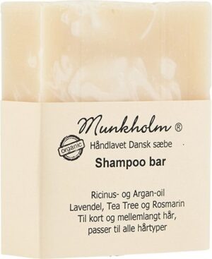Shampoo bar - Håndlavet økologisk dansk sæbe