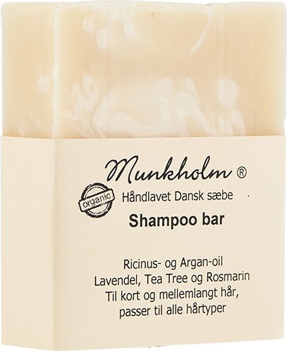 Kro gips tegnebog Shampoo bar - Håndlavet økologisk dansk sæbe - Butik Gejst