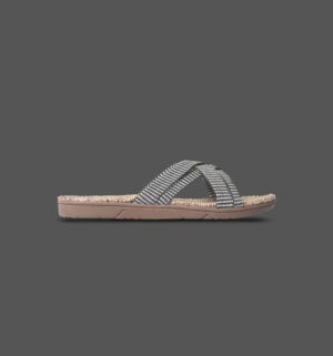 Shangies sandaler - Black stripes