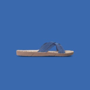 Shangies sandaler - Blue stripes