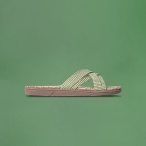 Shangies sandaler - Green leaves