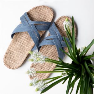 Shangies sandaler - Blue dots - Image 2