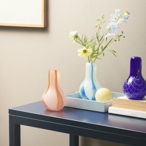 Vase - Flow mini - Light Blue - fra Kodanska
