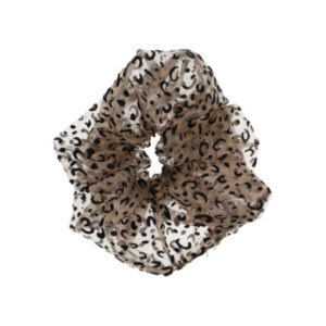 Scrunchie leo-print