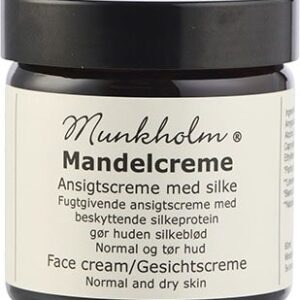 Ansigtscreme med silke fra Munkholm
