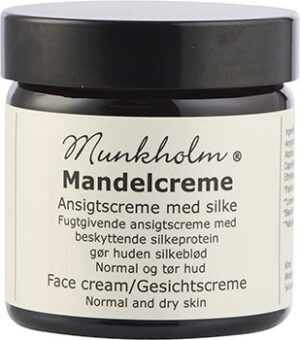 Ansigtscreme med silke fra Munkholm