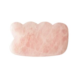 Gua Sha Bølge - Rosa Kvarts - A Pure Mind