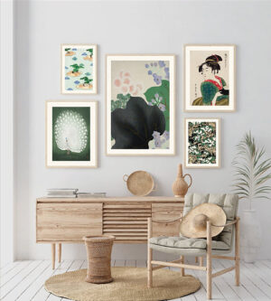 Vintage print plakat