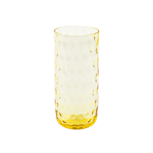 Kodanska longdrink glas gul