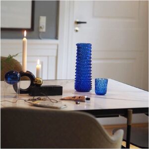 Glas - Blue med small drops - fra Kodanska - Image 3