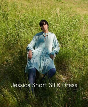 Sissel Edelbo - Jessica Short SILK Dress - Image 4