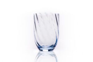 Glas - Light blue Swirl - Anna Von Lipa