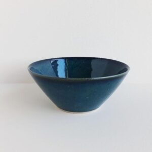 Ø-skål - Small bowl - Petroleum - Bornholms Keramikfabrik