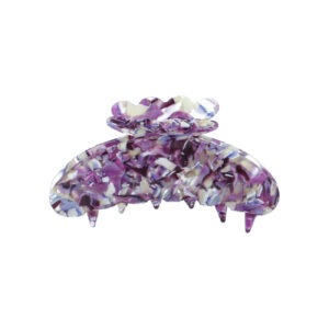 AGNES Hårklemme – Purple Mix