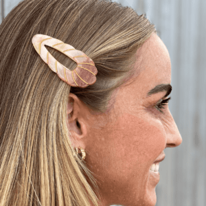 Nynne – Hårclips – Brun Mix