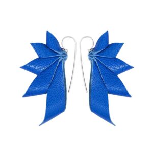 Øreringe - the wings - cobolt blue - small - By Fossdal