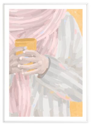 Strokes and stitches  #4 - Taisho - A3