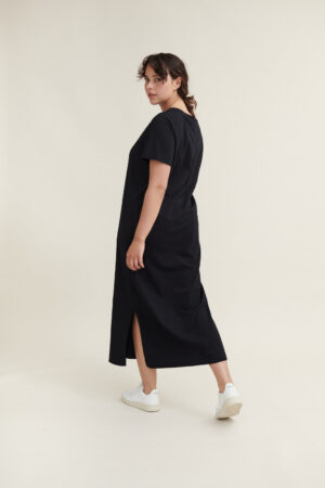 Rebekka Dress - Black - Basic Apparel - Image 3