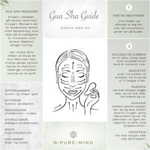 Gua sha - Heart - Rose quartz - A Pure Mind - Image 2