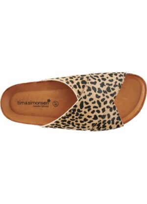 Sandal - Tina - Hair-on Leo-beige - Tim & Simonsen - Image 2
