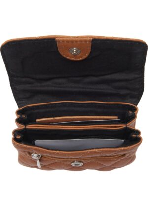 Jada Quilted Purse - Cognac - Tim & Simonsen - Image 2