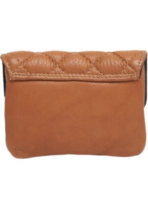 Jada Quilted Purse - Cognac - Tim & Simonsen - Image 3