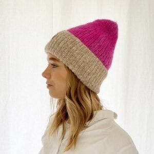 Sky Beanie - Pink Top Dye - Coffee Beanies - Image 3