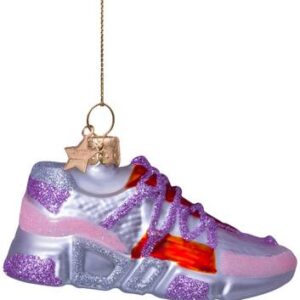 Juleornament - pink/red sneaker fra Vondels