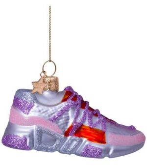 Juleornament - pink/red sneaker fra Vondels