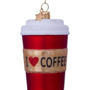 Juleornament - Coffee Mug red fra Vondels