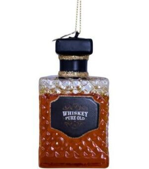 Juleornament - Whiskey bottle fra Vondels