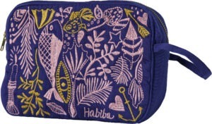 Bibi Makeup Clutch - Japan Blue - Habiba