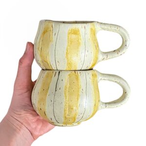 Py Keramikkop – Gul – Mia Lindbirk