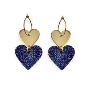All 4 Love - Blue glitter - By Fossdal - Image 2