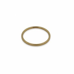 Shiny Plain Ring - Smykish - Image 2
