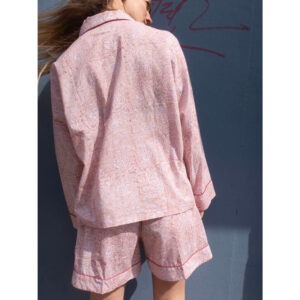 Pyjamas m. shorts - Soft pink - Craft Sisters - Image 2