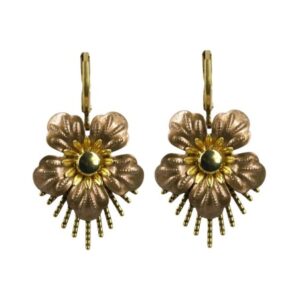 Raio øreringe - bronze/gold - Urban Hippies