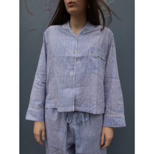 Pyjamas - Blue Stripe - Craft Sisters