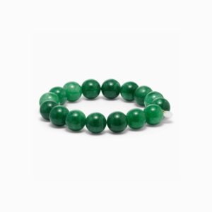 Chunky krystal armbånd - Grøn Jade - Held - Soi