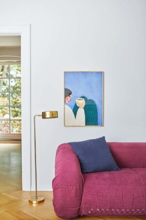 Plakat - Sipping Coffee - Bea Muller